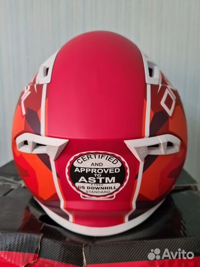 Шлем FullFace O'Neal Warp FidLock Edgy Camo/Red