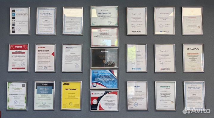 Монтаж кондиционеров с гарантией