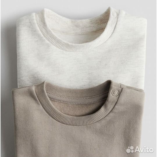 Комплект худи H&M с длинными рукавами, 2 штуки