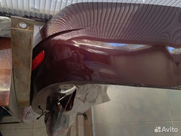 Задний бампер priora 1 седан