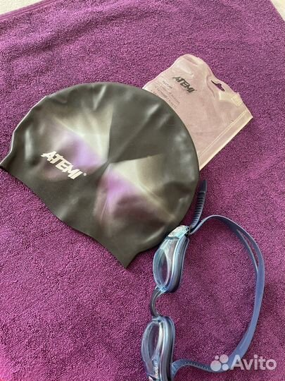 Очки шапочка для плавания