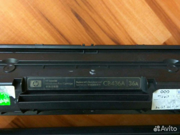Картридж бу HP LJ CB436A 36A HP LaserJet Q2612A