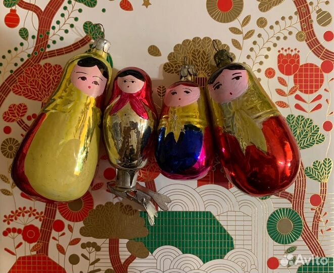 Елочная игрушка СССР Большой выбор