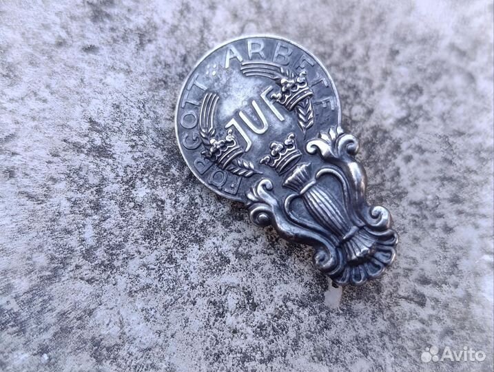 Раритетный знак JUF Harald Magnusson