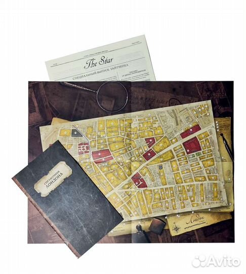 Настольная игра.Шерлок Холмс, детектив-консультант