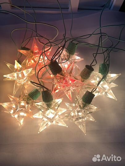 Елочная гирлянда СССР