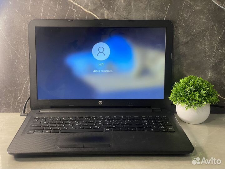 Мощный ноутбук hp n3700 4ядра