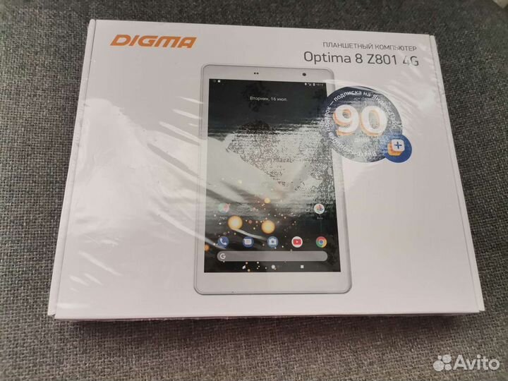 Планшетный компьютер Digma Optima Z801 4G
