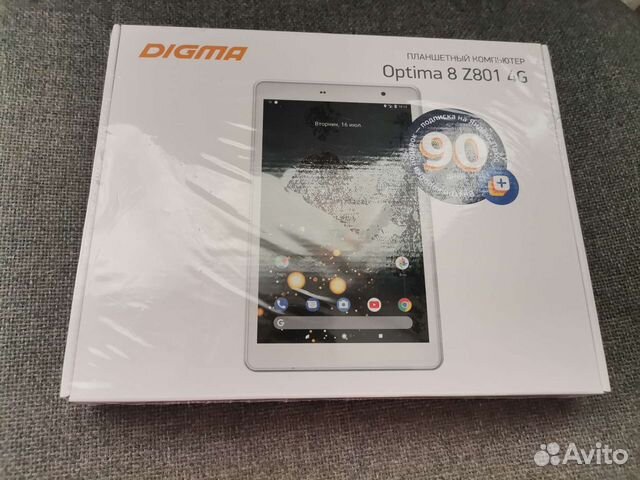 Планшетный компьютер Digma Optima Z801 4G