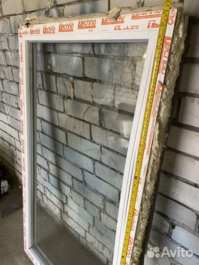 Дверь пластиковая балконная+глухарь