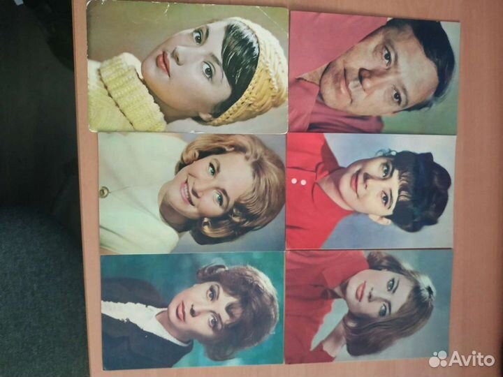 Открытки, артисты СССР