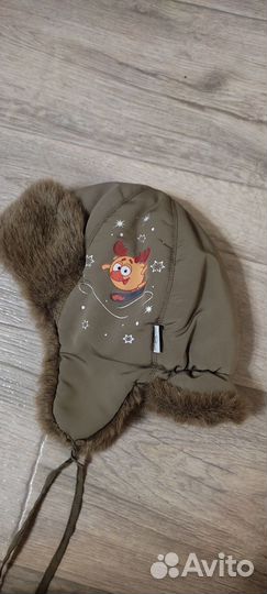 Шапка зимняя на мальчика 2 года