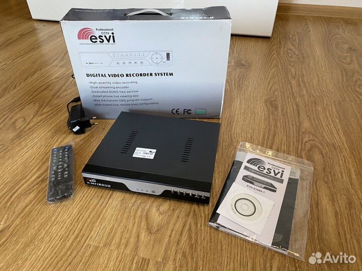 Видеорегистратор видеонаблюдение Esvi EVD-8108S-1