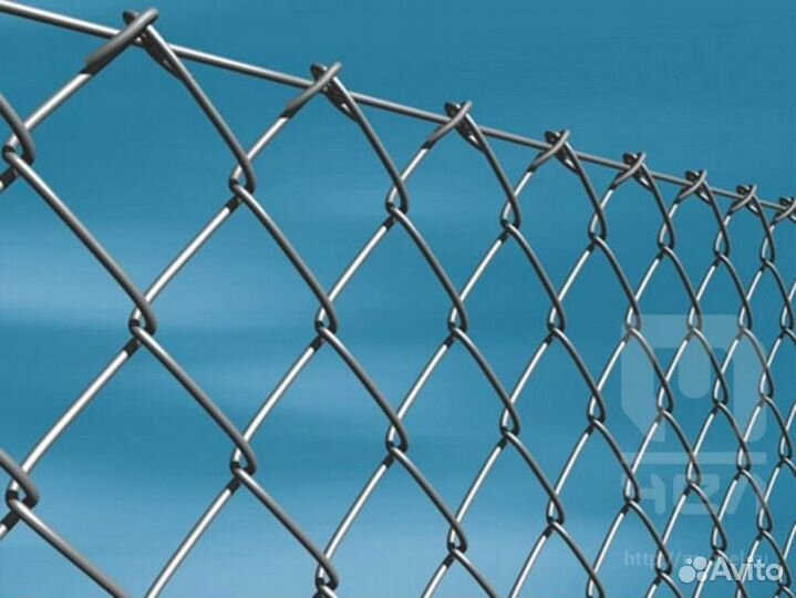 Сетка рабица для забора оцинкованная