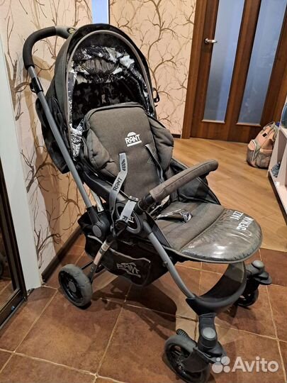 Коляска прогулочная rant jazz denim