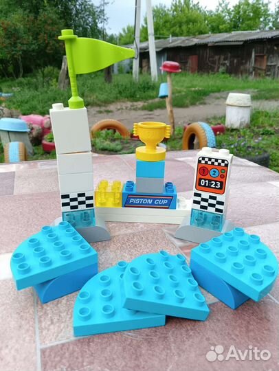 Lego duplo гонки