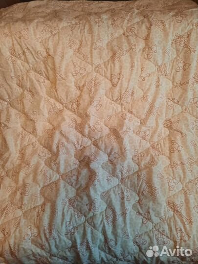 Детское теплое стеганое одеяло