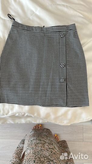 Юбка в клеточку