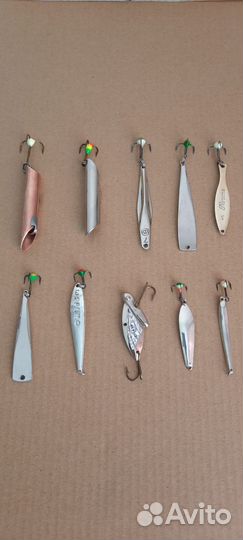 Набор блесен для зимней рыбалки