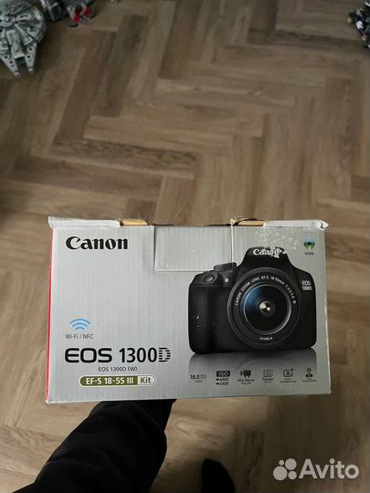 Фотоаппарат canon 1300d