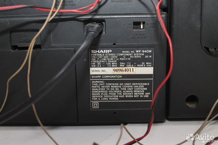 Магнитолы Sнarp WF-940W и Aiwa CA-W53