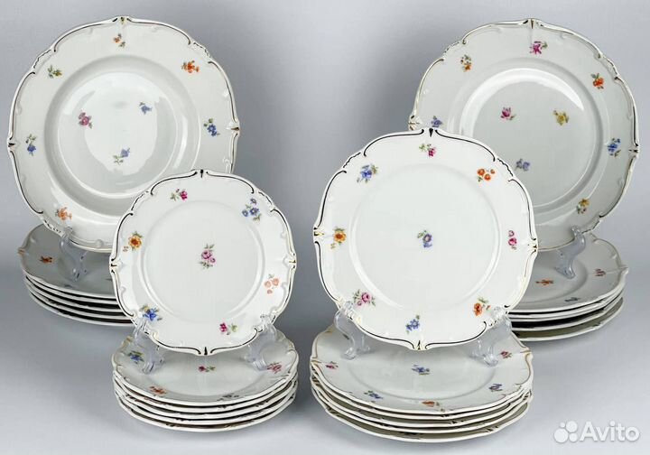 Тарелки Weimar Katherina фарфор Германия 1924-1945