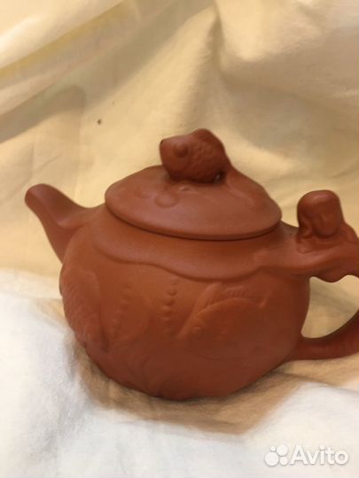 Чайник из исинской глины