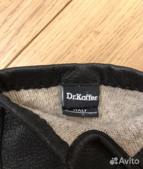 Мужские кожаные перчатки