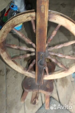 Прялка колесная