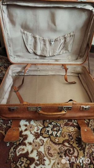 Кожаный чемодан СССР
