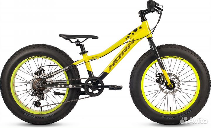 Велосипед horh bubble (2023) Yellow Nov210