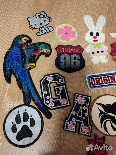 Наклейки, нашивки для одежды