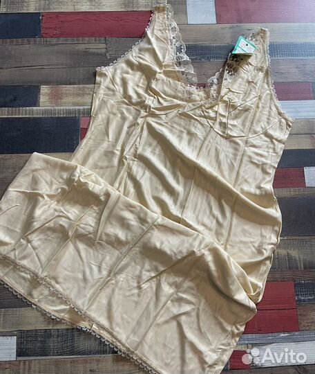 Комбинация винтаж ГДР 54 беж