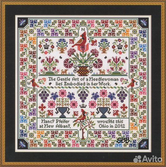 Схемы для вышивания Long Dog Samplers