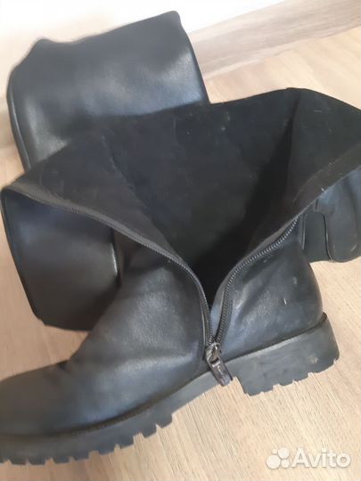 Сапоги женские натуральная кожа 36