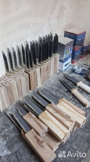 Нож охотничий, заточка в бритву