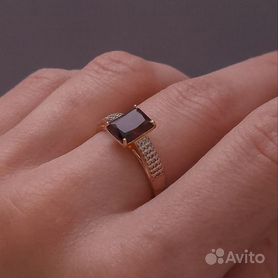 Золотое кольцо 585 пробы 16,5 размер
