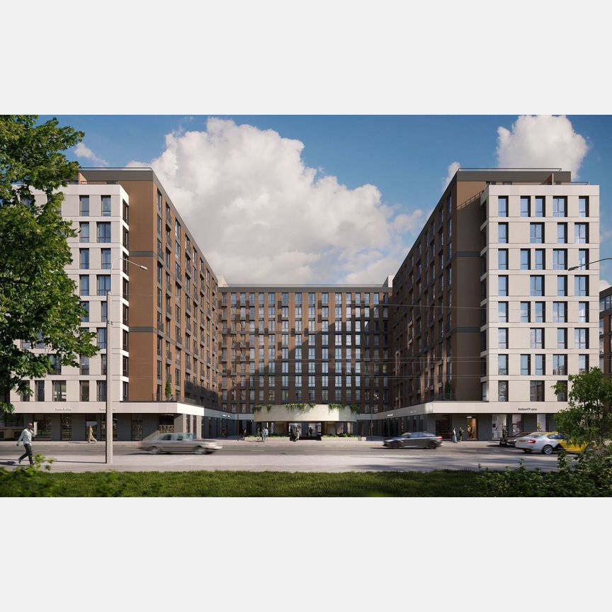 1-к. апартаменты, 30,6 м², 6/10 эт.