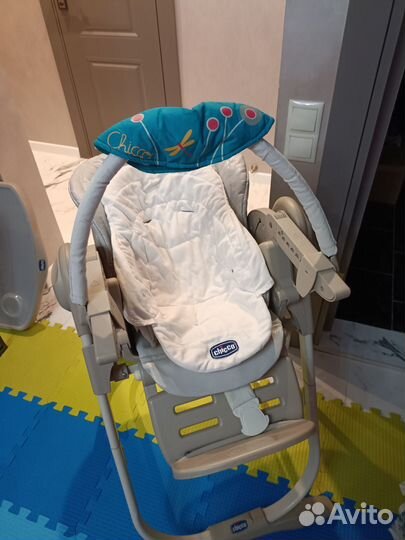 Стульчик для кормления Chicco polly magic