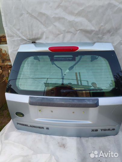 Накладка крышки багажника с ручкой freelander 2