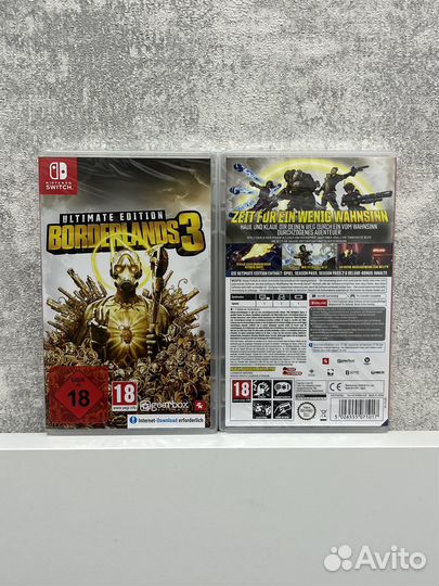 Borderlands 3 Nintendo Switch Новый