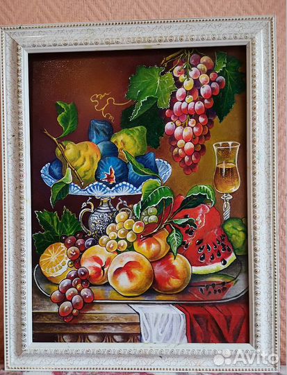 Картина маслом на холсте натюрморт