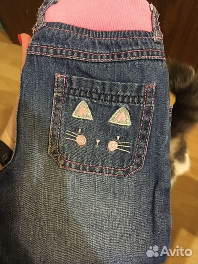 Джинсы для девочки 98