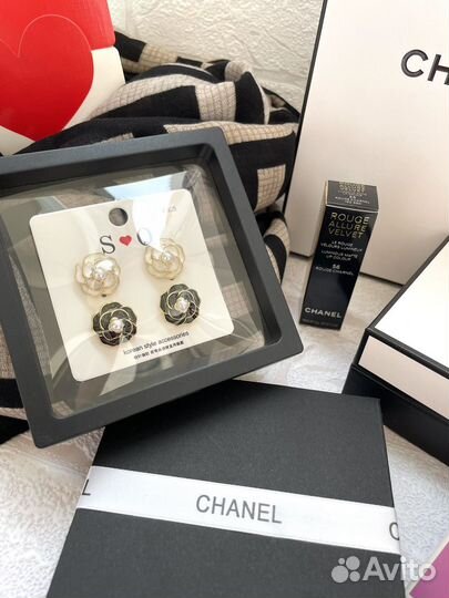 Набор Chanel с помадой