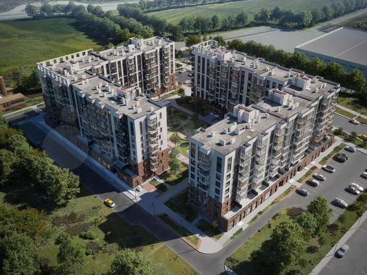 4-к. квартира, 72,9 м², 9/9 эт.