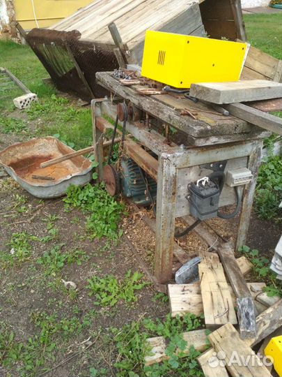 Циркулярка + фуганок+ двигатель