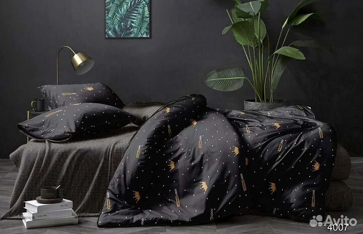 Постельное белье Gloria Хлопок 1.5/2сп/евро/дуэт