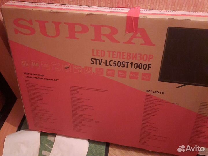 Телевизор supra