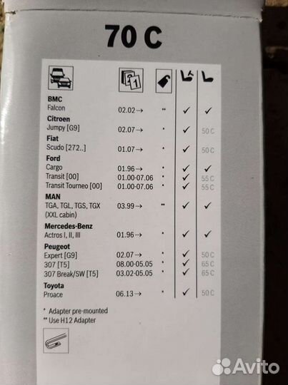 Щетки стеклоочистителя bosch 700мм