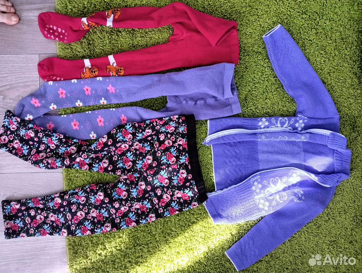 Зимний костюм для девочки 3 года